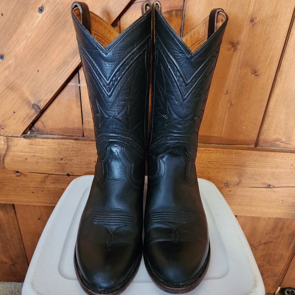 Frye Rosaline Braid Tall western boots